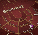 Click to play Free Baccarat Game